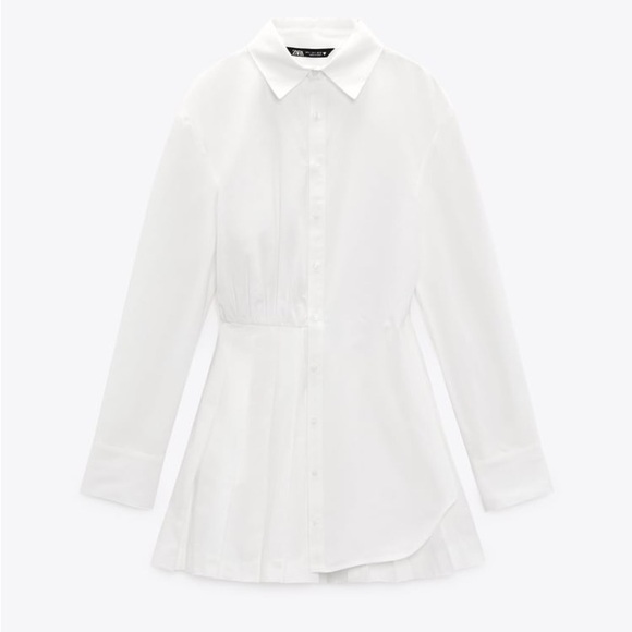 Zara Short Shirt  Dress - Picture 8 of 11
